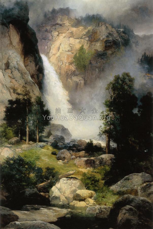 Cascade Falls, Yosemite - 托马斯·莫兰